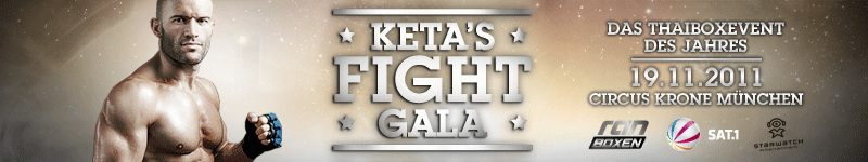 Die „Thai-ger“ sind los: „ran“ und SAT.1 präsentieren mit der „KETA’S FIGHT GALA“ Thaiboxen (K-1) in ungewohnter  Atmosphäre